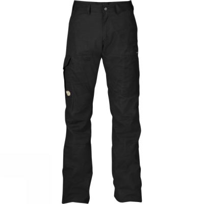 Pantalones Fjallraven Karl Hombre Negras - Chile JUS312894